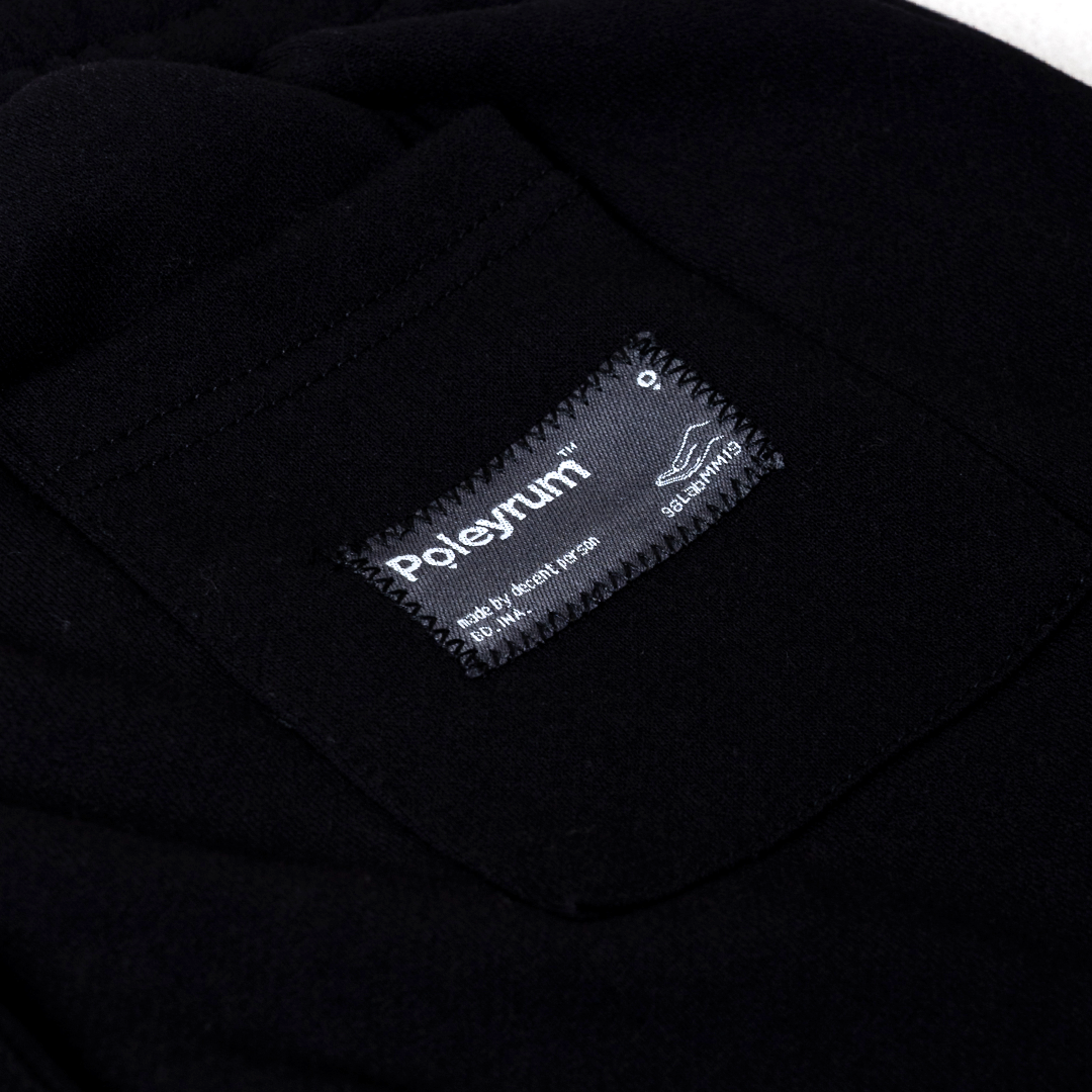 Poleyrum Jauge Jogger Sweatpants - Black - Image 3
