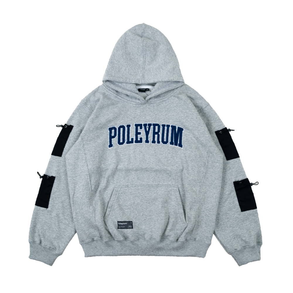 Poleyrum Essentials Hoodie - Light Grey