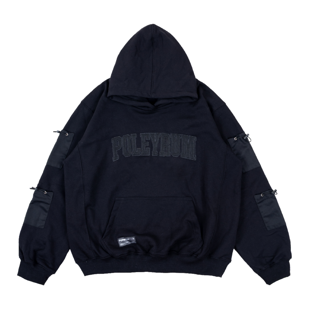 Poleyrum Essentials Hoodie - Black