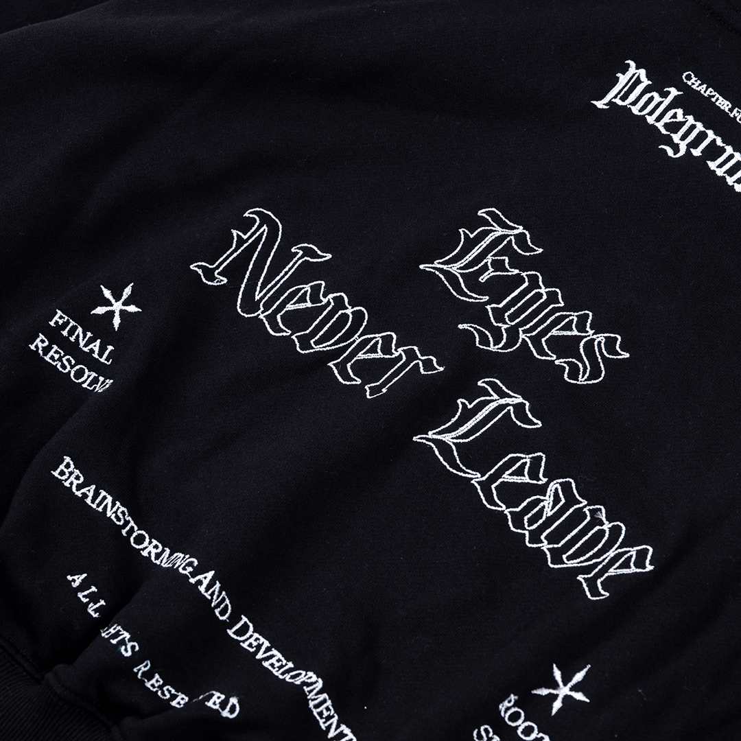 Poleyrum Kern Hoodie - Black - Image 4