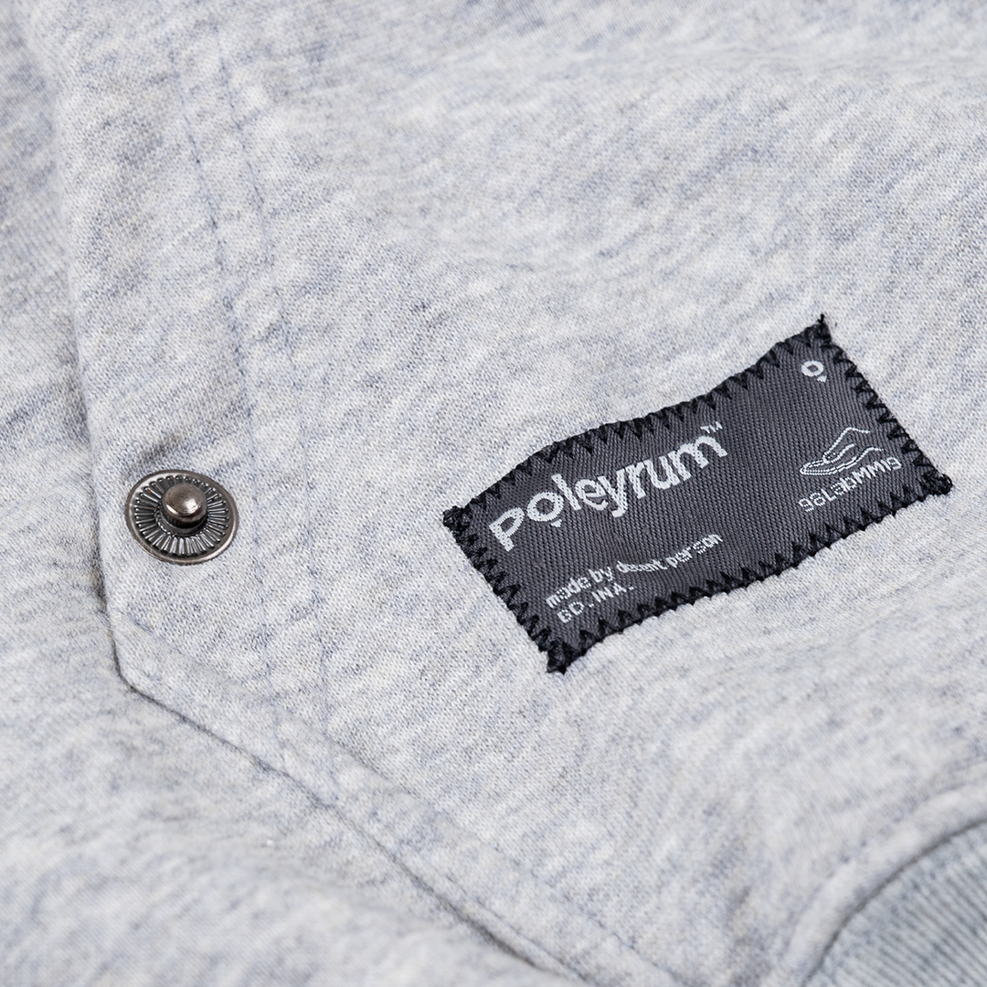 Poleyrum Kern Hoodie - Light Grey - Image 3