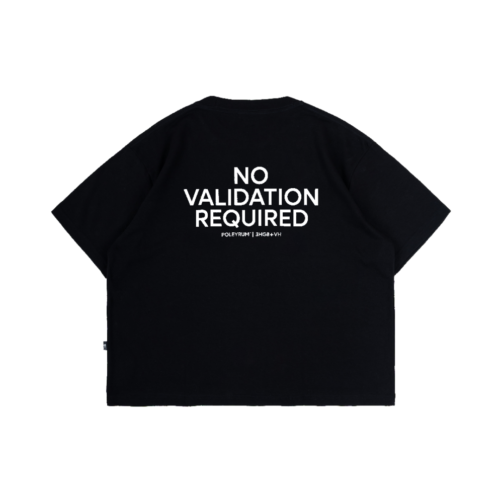 Alternative view of Poleyrum Avowal Boxy T-Shirt - Black