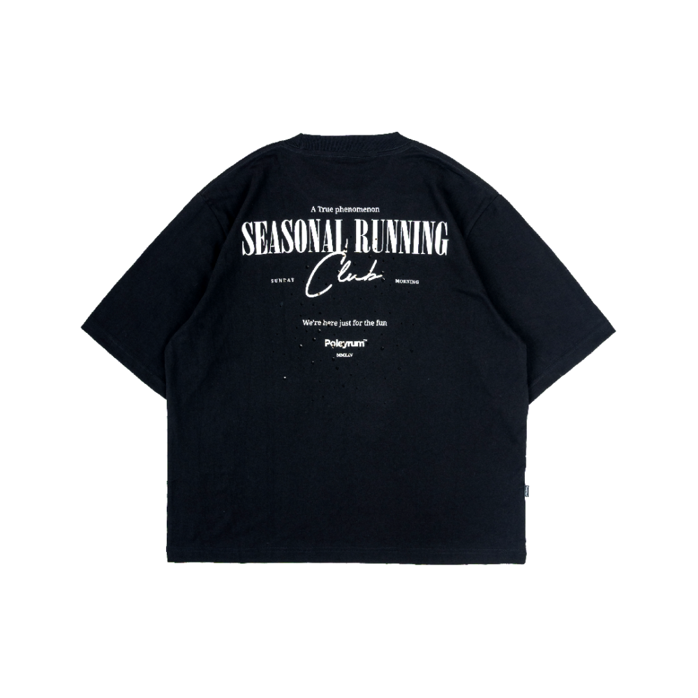 Alternative view of Poleyrum Capricious Ventilated T-Shirt - Black