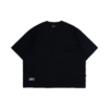 Poleyrum Plaine Boxy T-Shirt - Black