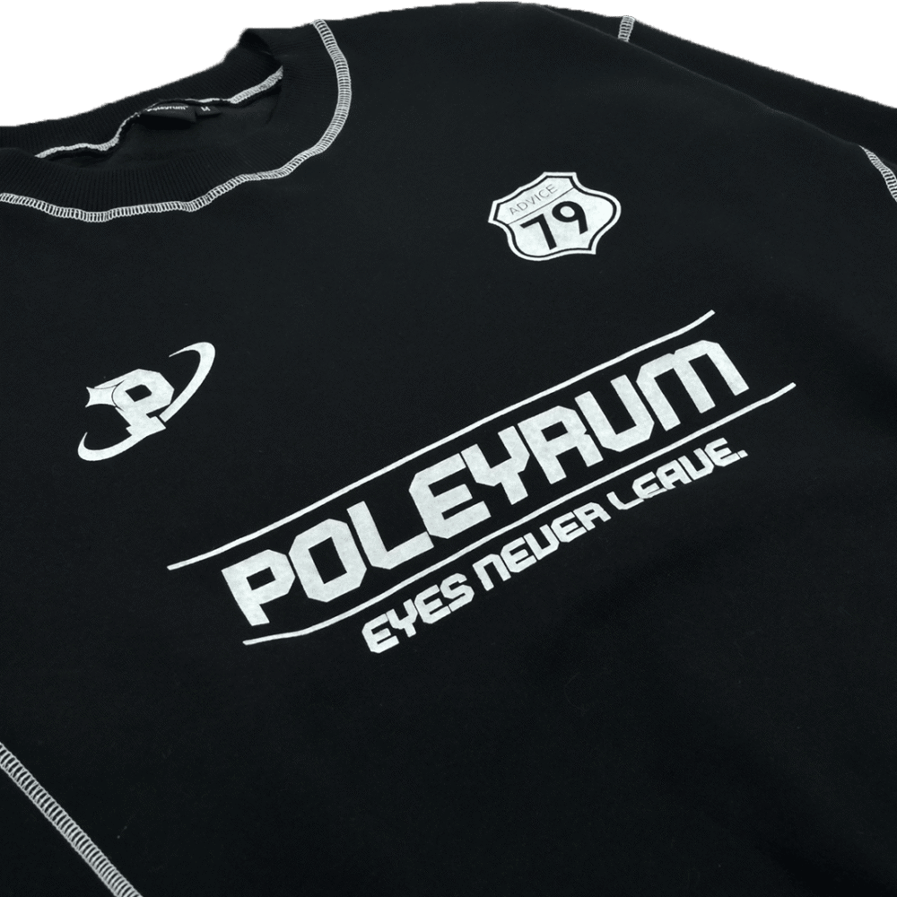 Alternative view of Poleyrum Advice Sweatshirt - Black