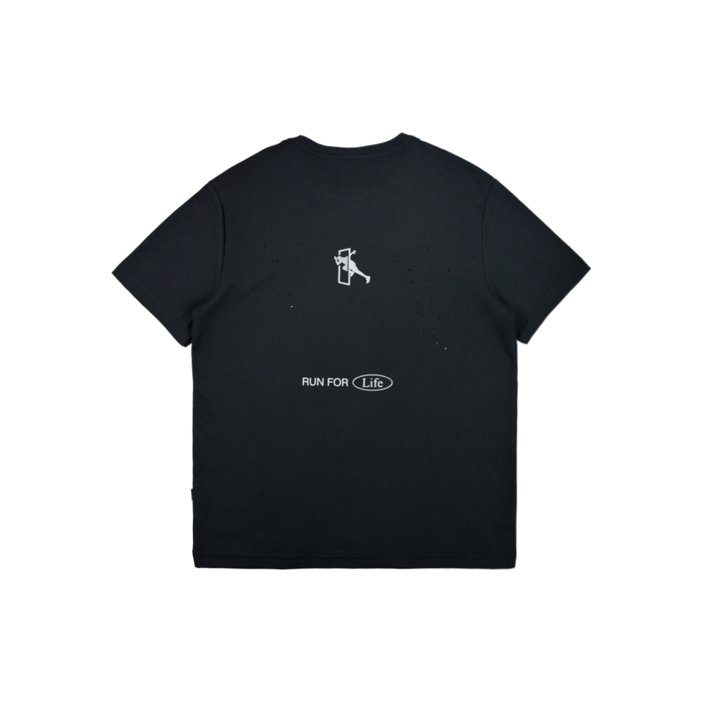 Alternative view of Poleyrum Enchant Ventilated T-Shirt - Black