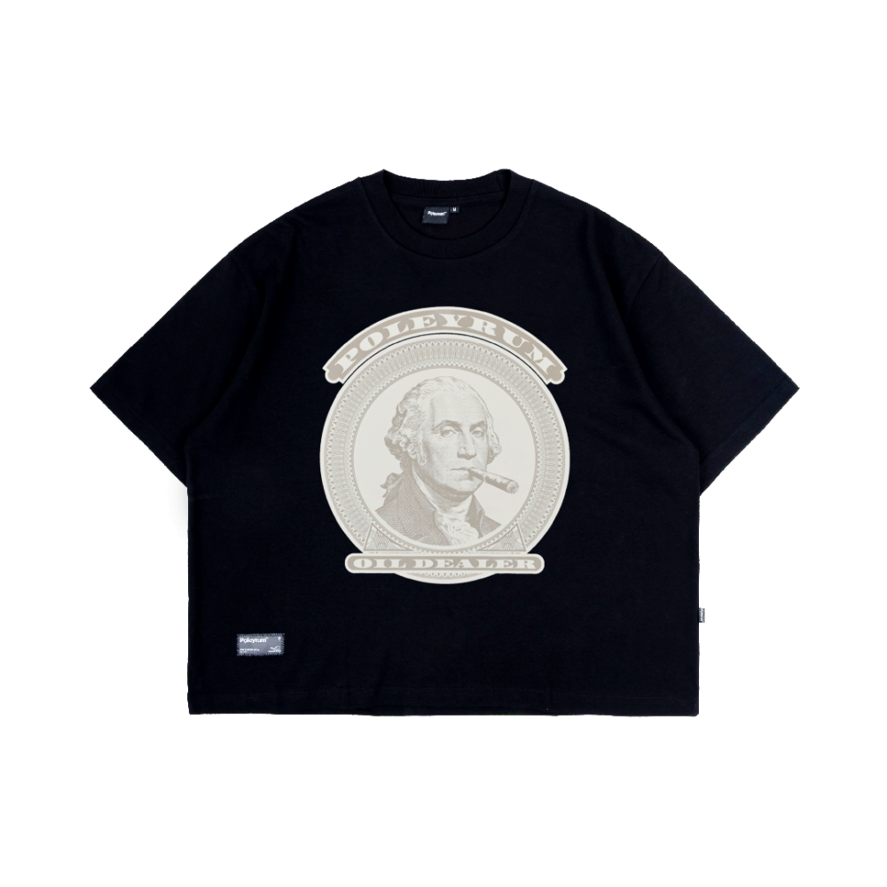 Poleyrum Felon Boxy T-Shirt - Black