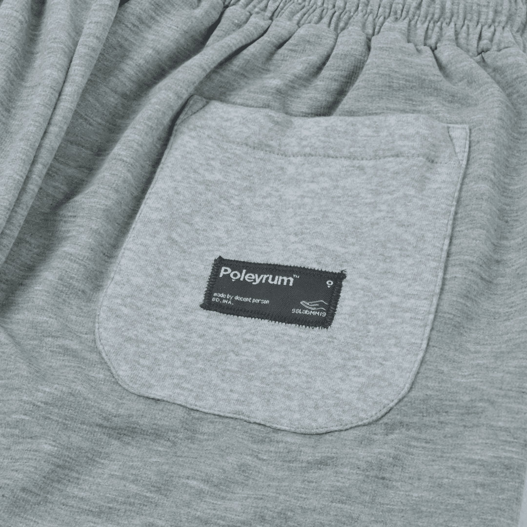 Poleyrum Glace Jogger Sweatpants - Light Grey - Image 4