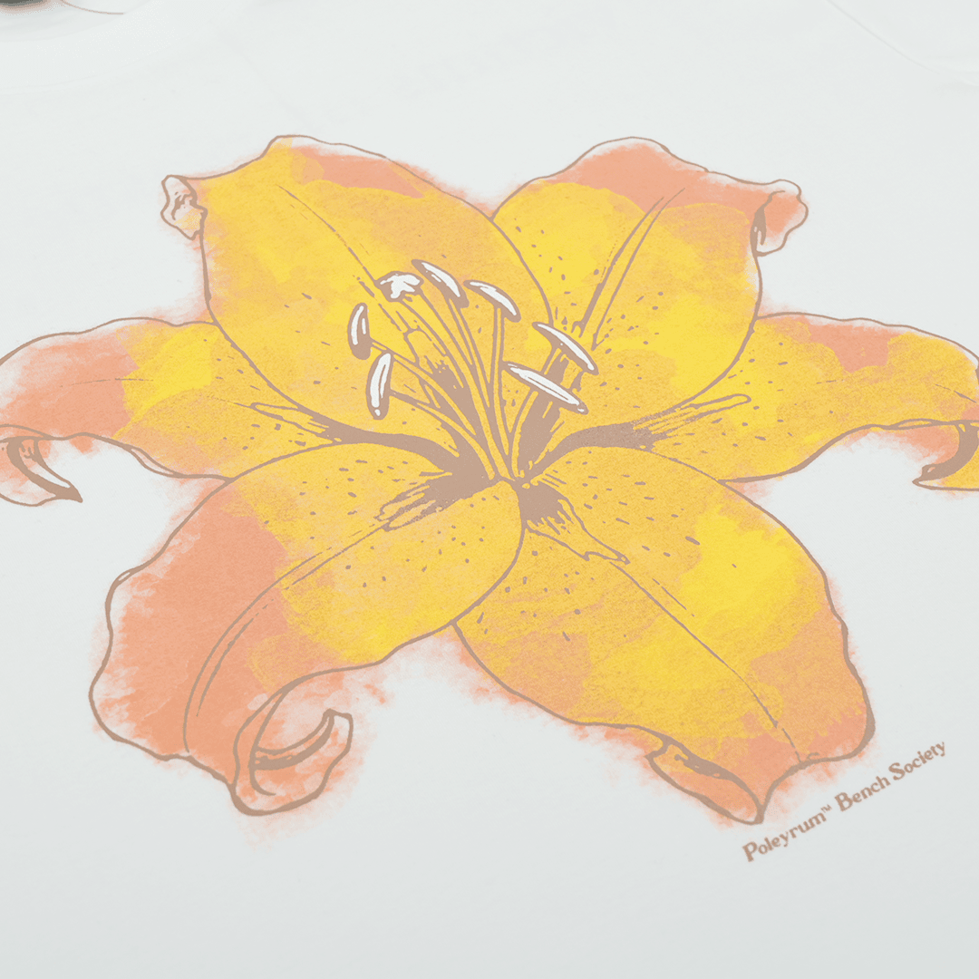 Poleyrum Plastics Oversized T-Shirt - Broken White - Image 3