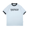 Poleyrum Cardio Ringer Tee - White