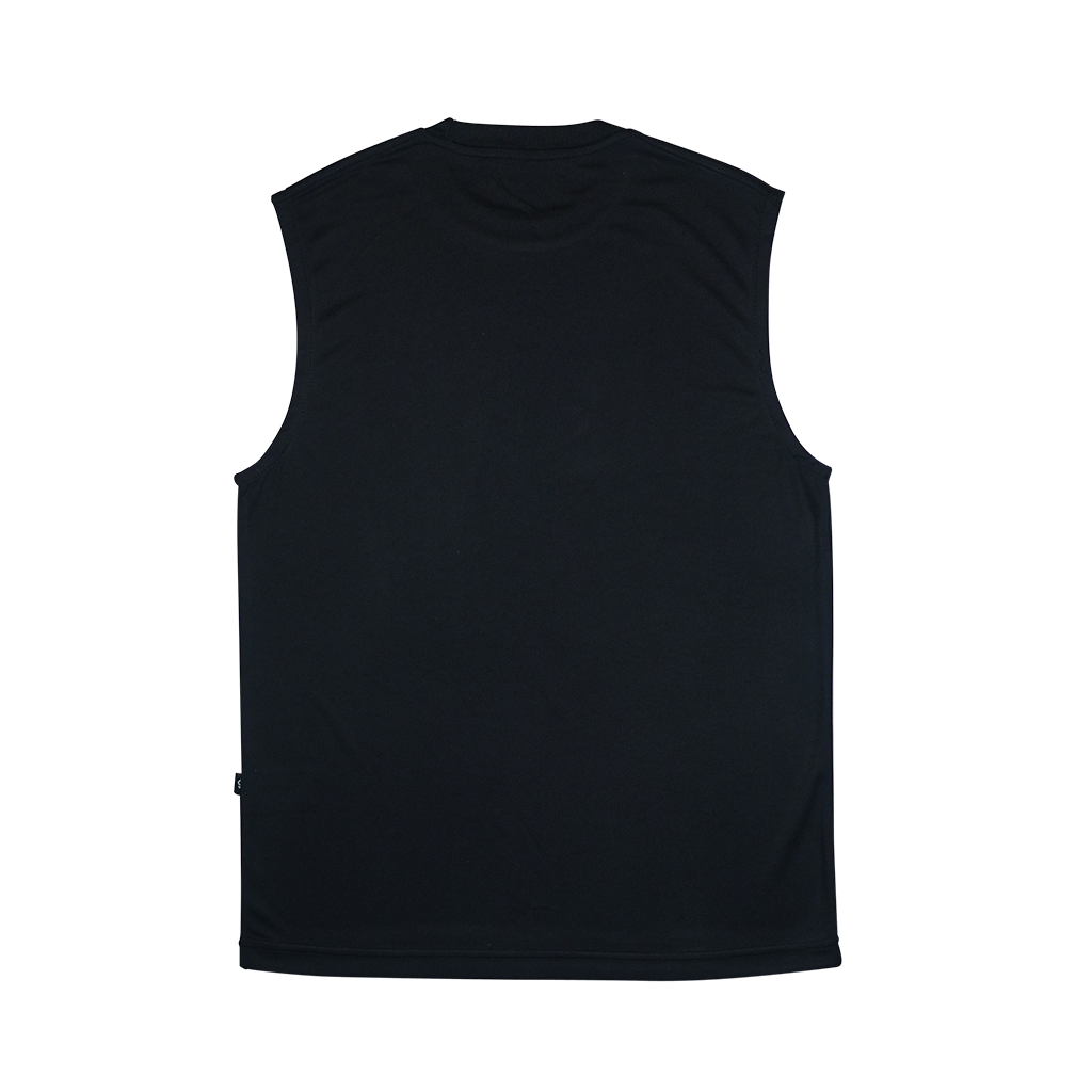 Poleyrum Stride Sleeveless Jersey - Black - Image 2