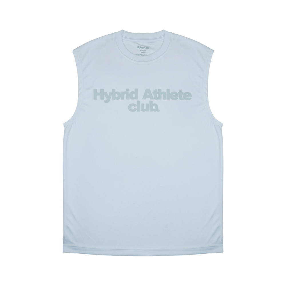 Poleyrum Stride Sleeveless Jersey - White