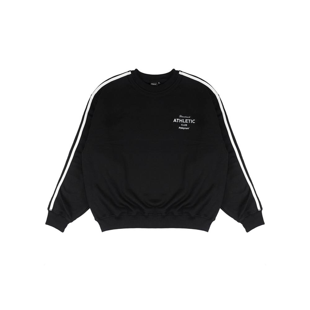 Poleyrum Decontracte Crewneck - Black
