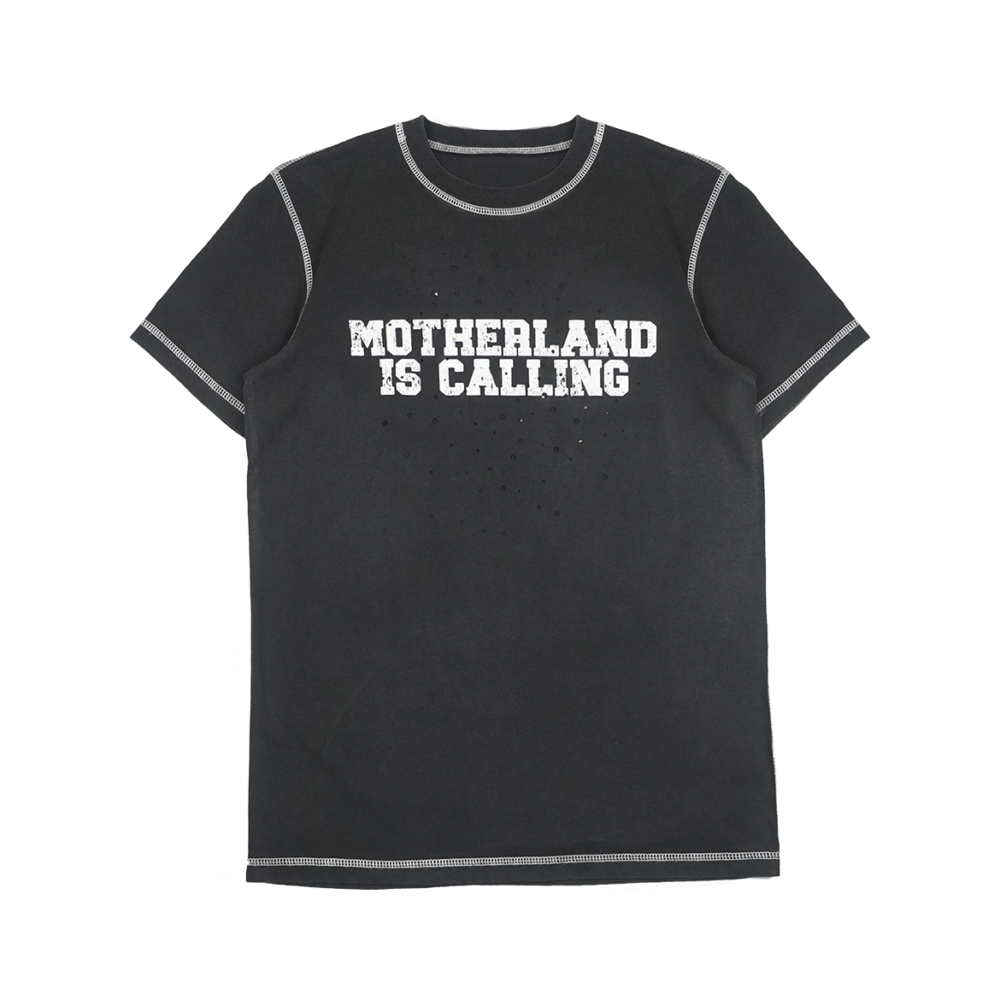 Poleyrum Garuda Ventilated T-Shirt - Black Wash