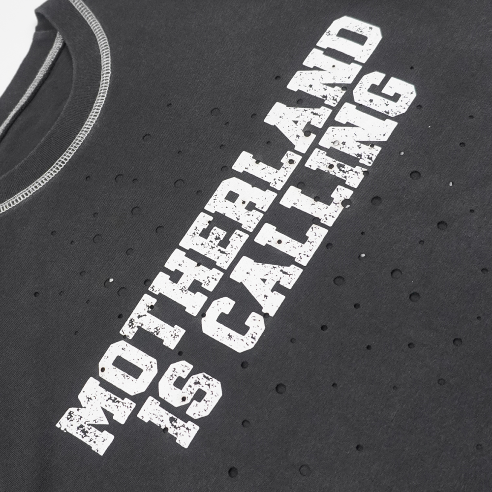 Poleyrum Garuda Ventilated T-Shirt - Black Wash - Image 3