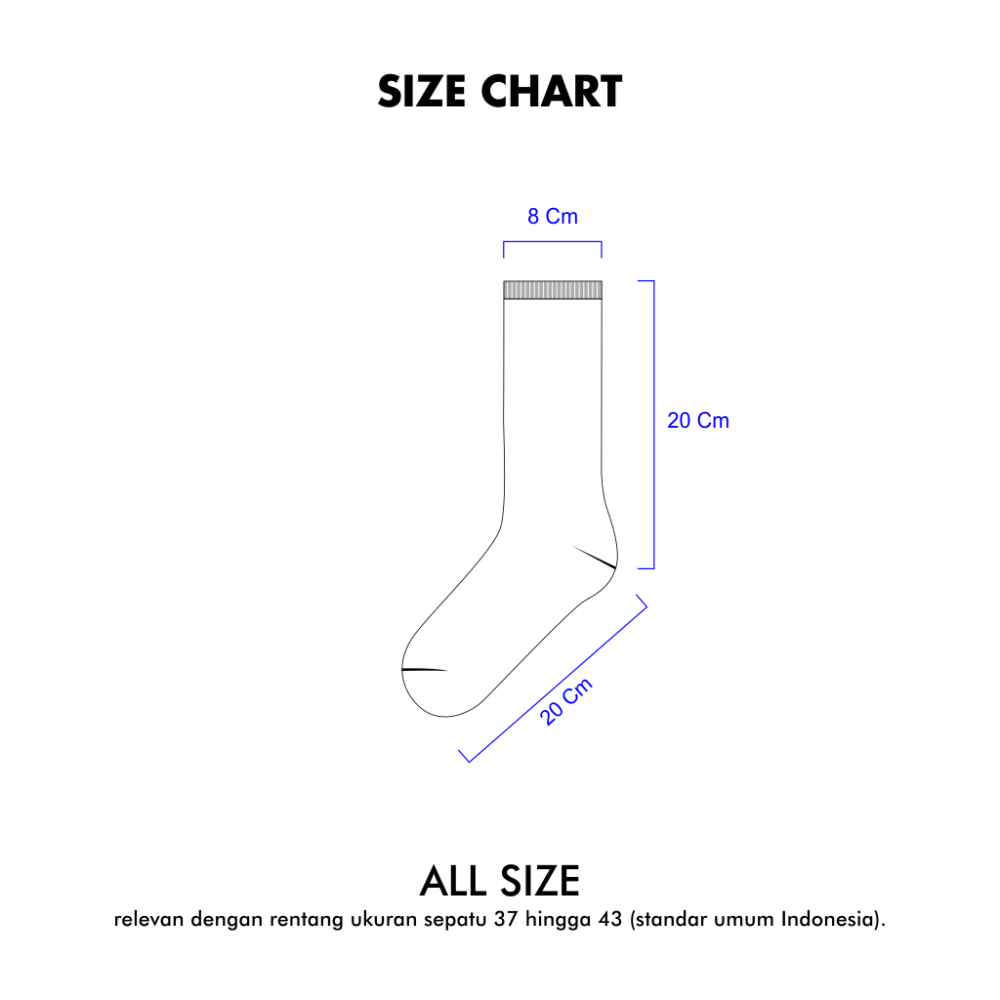 Poleyrum Mile Crew Socks - Black and White - Image 7