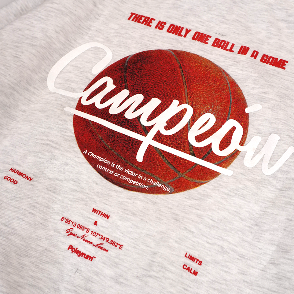 Poleyrum Campeon Hoodie - Light Grey - Image 4