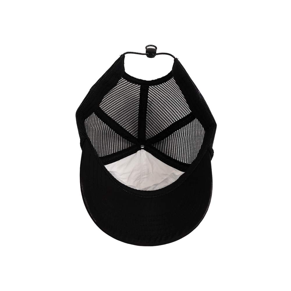 Poleyrum Weekly Runner 5-Panel Running Cap - White & Black - Image 5