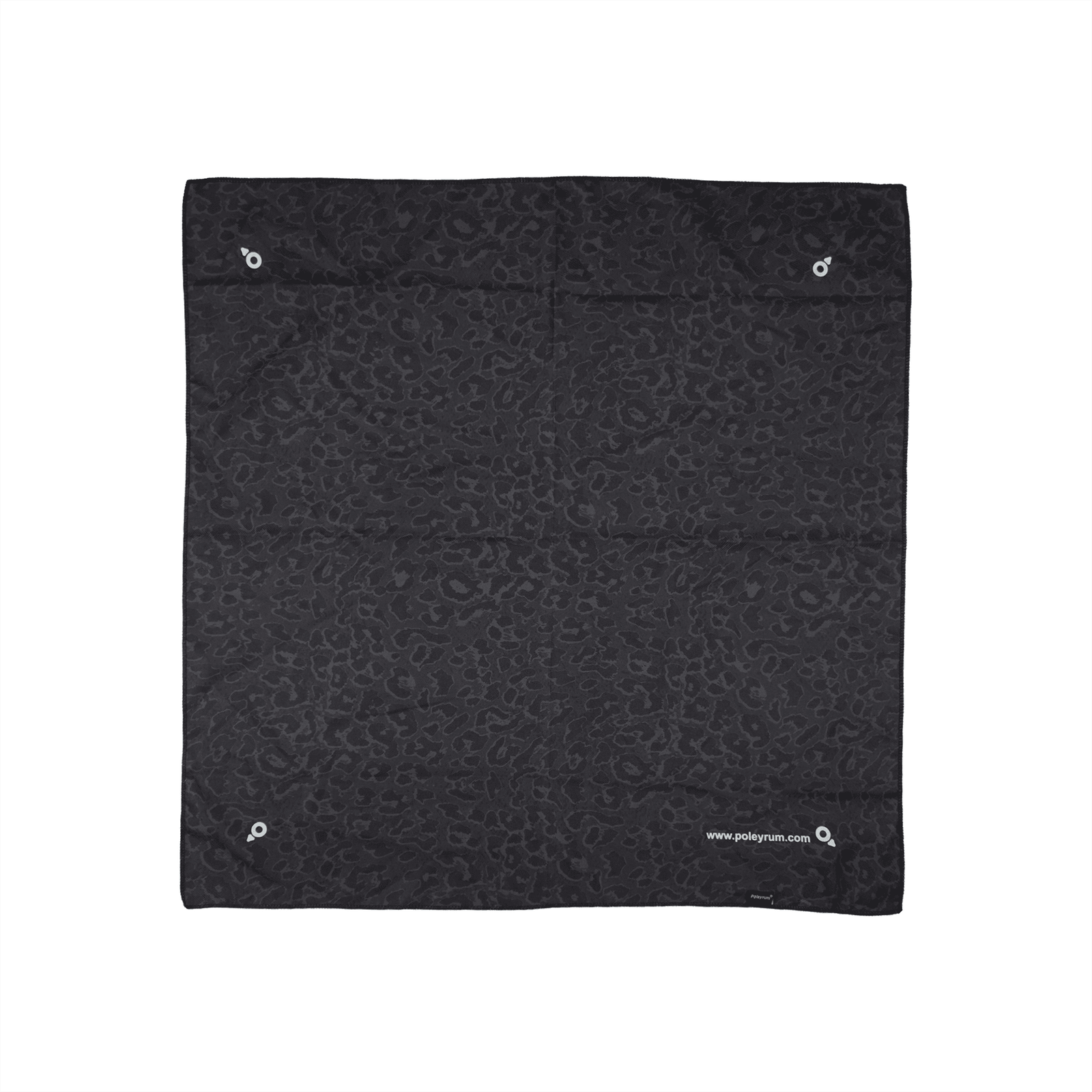 Poleyrum Dusk Bandana-Running Headband Scarf - Dark Grey