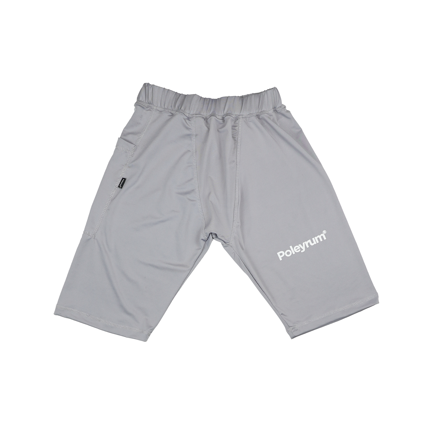 Poleyrum Velocity Short Legging - Light Grey
