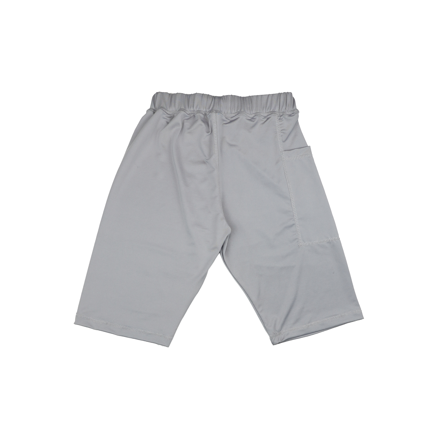 Poleyrum Velocity Short Legging - Light Grey - Image 2