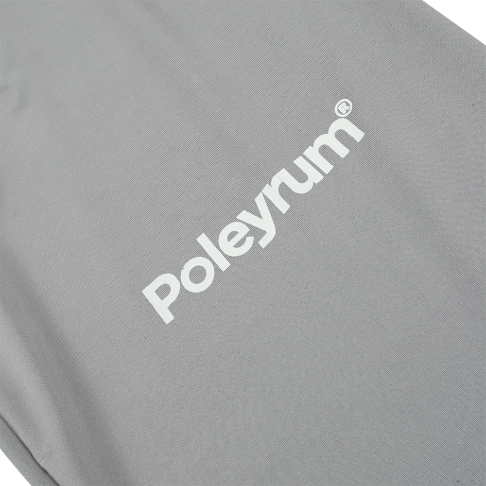 Poleyrum Velocity Short Legging - Light Grey - Image 3